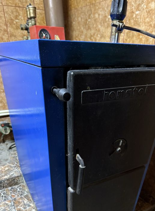 Centrala Romstal 50kw lemne si carbuni