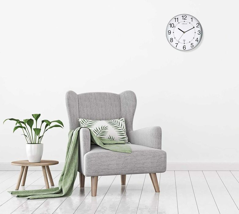 Unilux Радио-управляем Стенен Часовник, 40см.