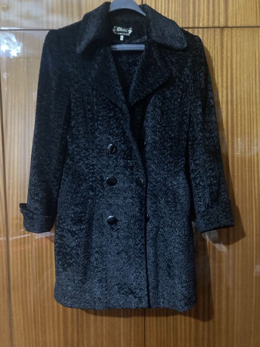 Дамско палто - вълнено или естествена лисица, с рокля или пола