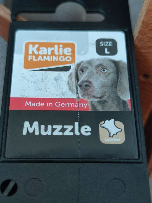 Botnita câine piele naturala Germania talie L