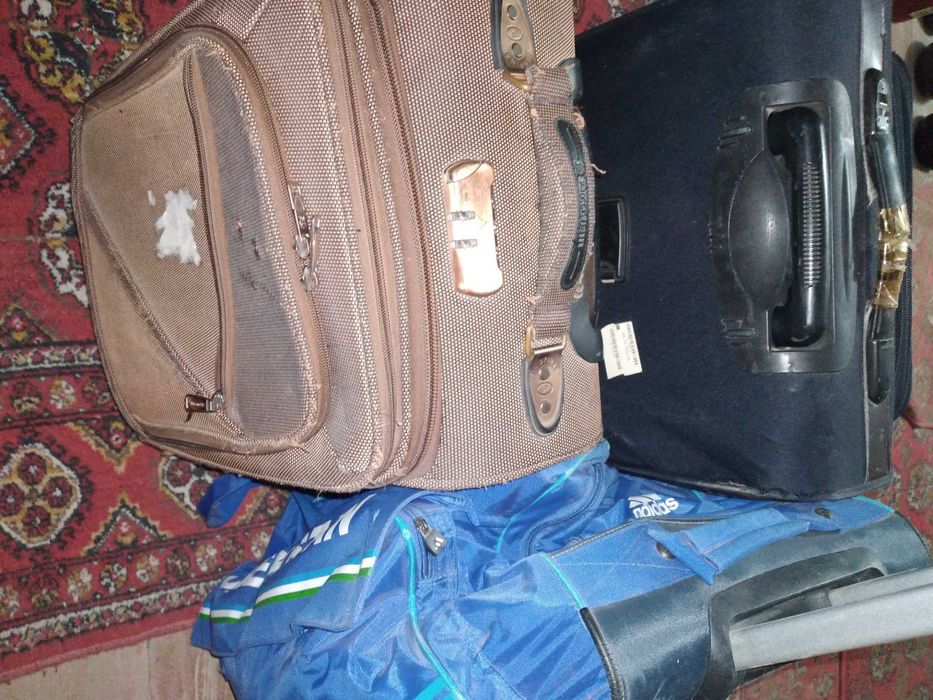 Ишлатилган гилдираксиз ва гилдиракли чамадонлар келишилиб   сотилади.