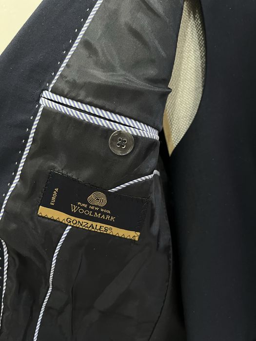 Темно-синий Костюм тройка