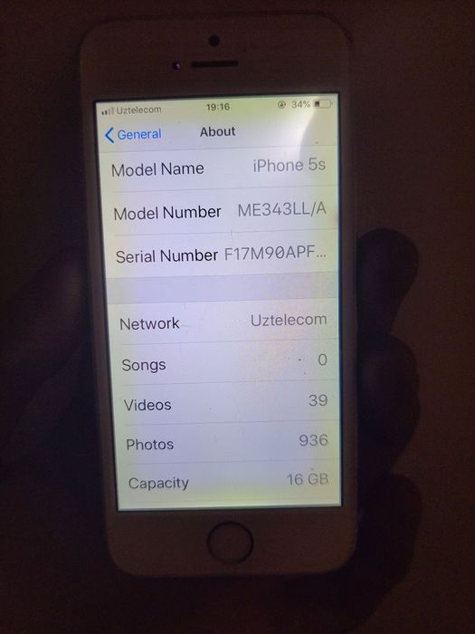 IPhone 5s bor sotiladi