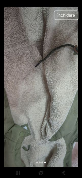 Geaca imblanita cu capison copii