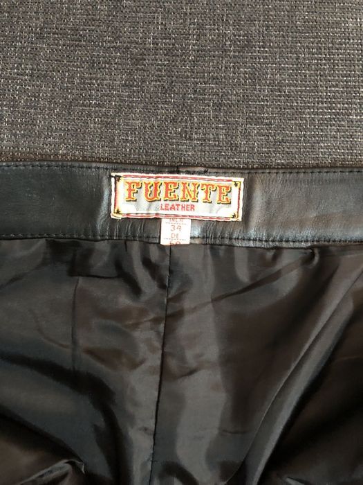 Продавам 2 бр. нови мъжки кожени панталони от телешки бокс.