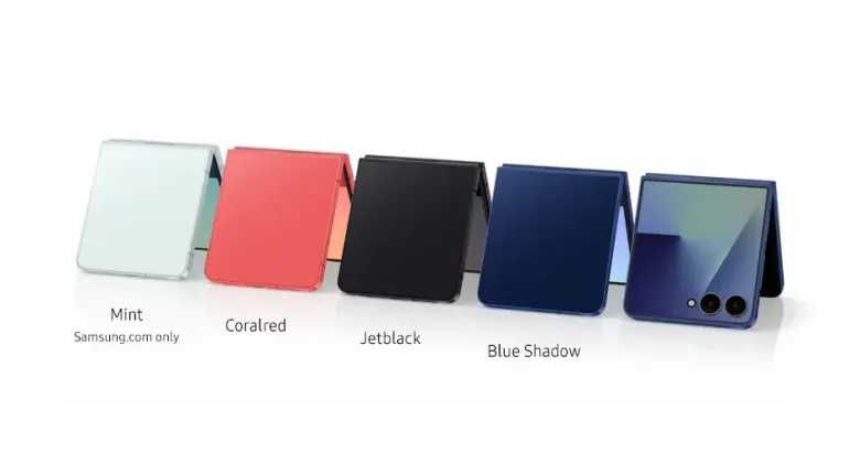 Samsung Galaxy Z Flip 7 5G 512GB Blue / Jet Black Гаранция!