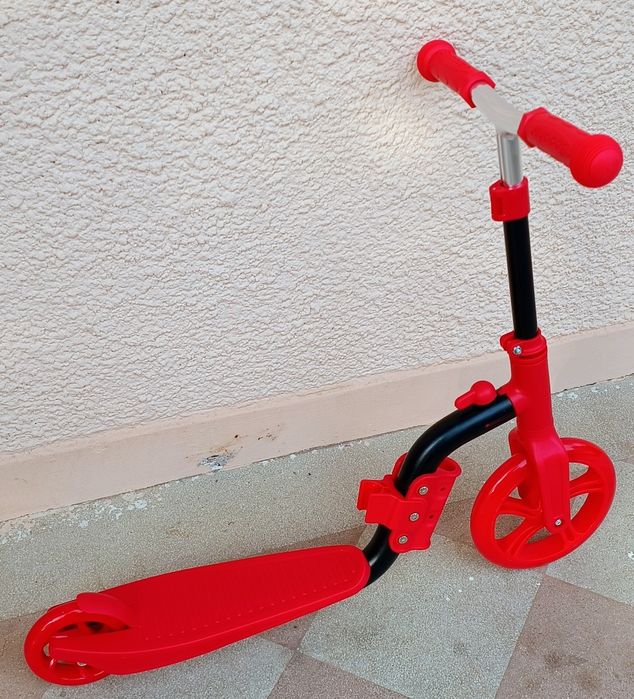 Trotineta/ pliabilă/ 100kg/ Aluminiu/ Roti 200mm/ Freestyle/copii/ NOU/ Bicicleta echilibru/3 in 1