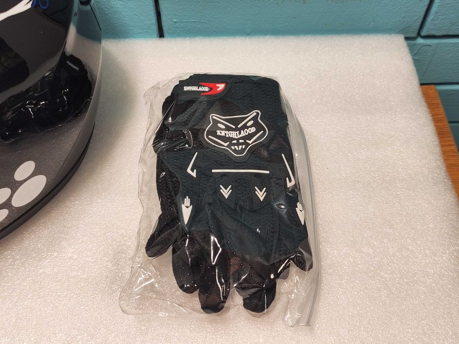 ZJRA Детска каска за мотор, полукаска, лека, черна, 3 цвята