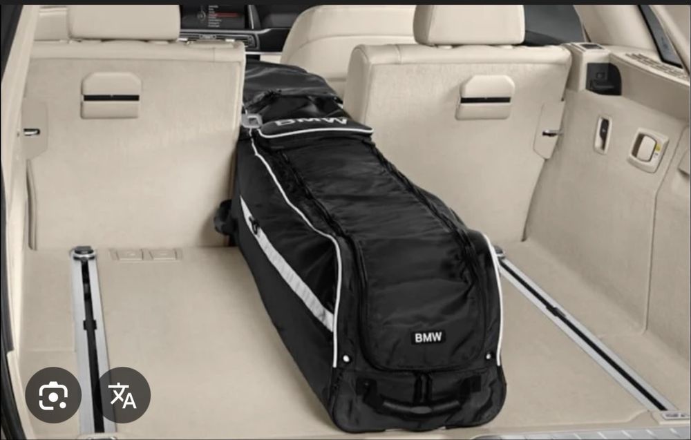 Geanta/husa schiuri/placa snowboard BMW