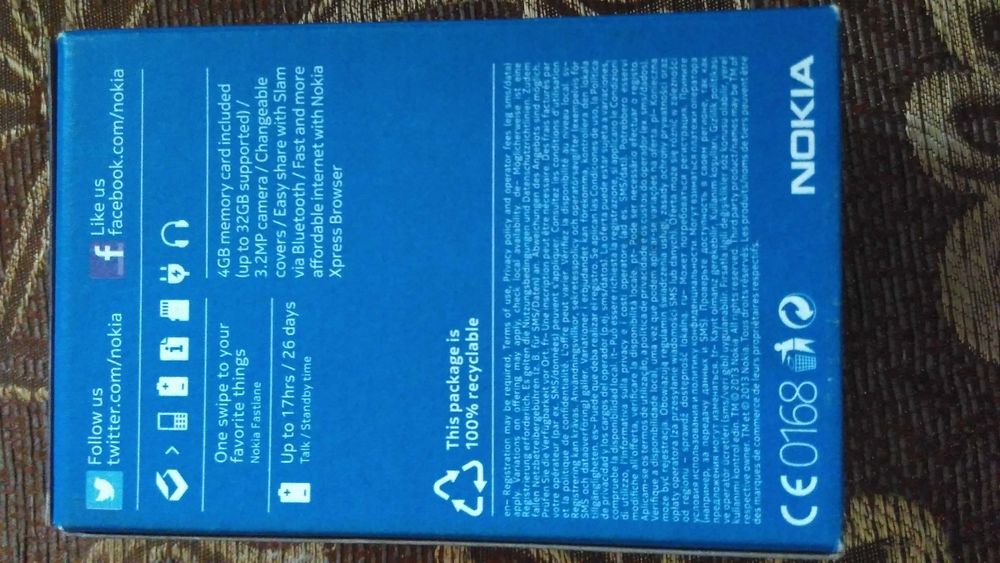 Продам смартфон Samsung j1 , Nokia