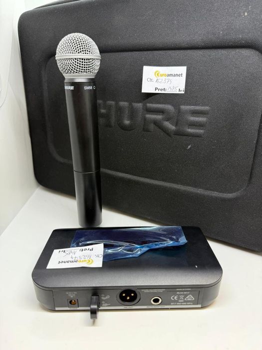 Sistem profesional wireless original Shure BLX24/SM58 -A-