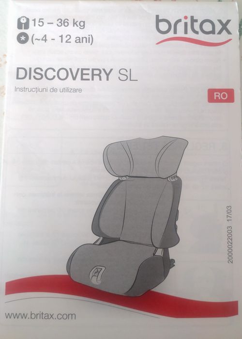Britax Römer - scaun auto cu Isofix
