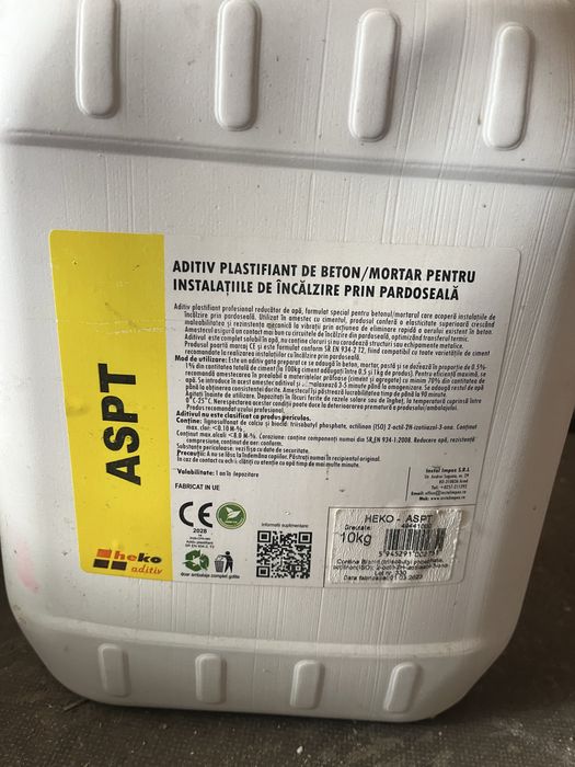 Aditiv pentru incalzire pardoseala