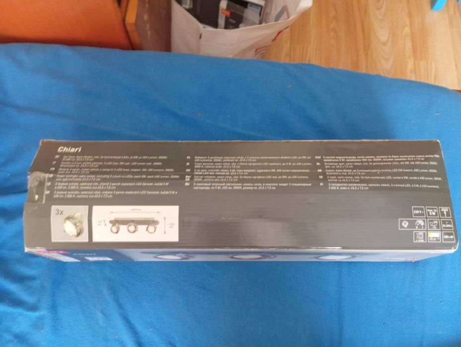 Spot led Chiari 3x5w