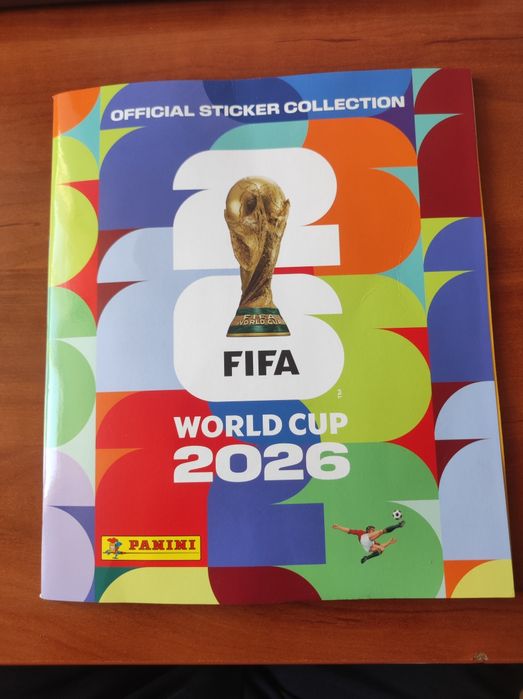 Продавам оригинален ФИФА Панини албум за Световното първенство 2026/Original FIFA Panini album for the World Cup 2026