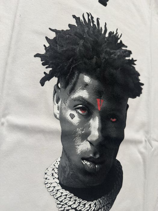 Vlone x NBA YoungBoy Reaper T-Shirt White