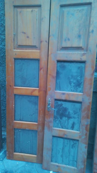 Двери Дубовые двух дверные