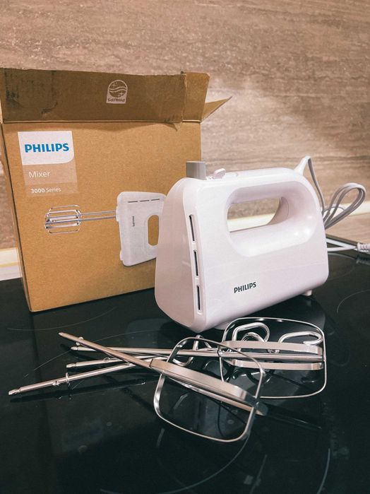 Миксер PHILIPS HR3705/00 300 W ЧИСТО НОВ