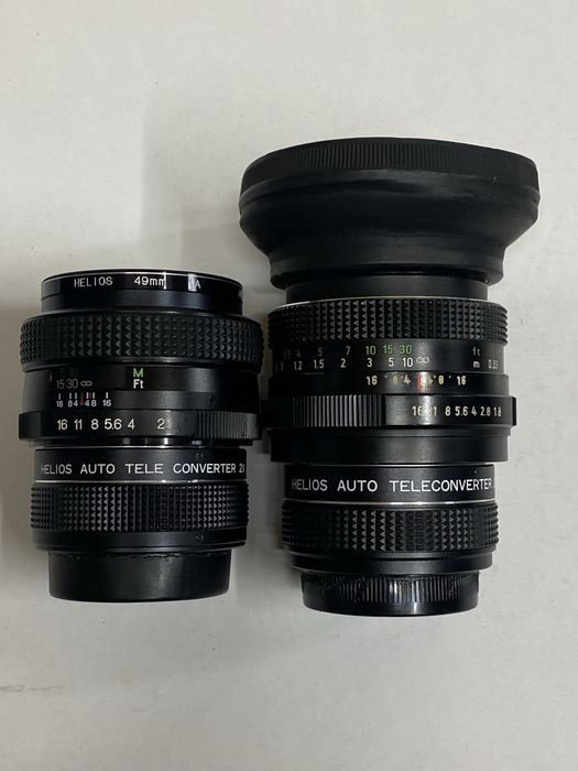 Obiective foto  Cosinon / Pentacon / Tele converter Helios 2 X