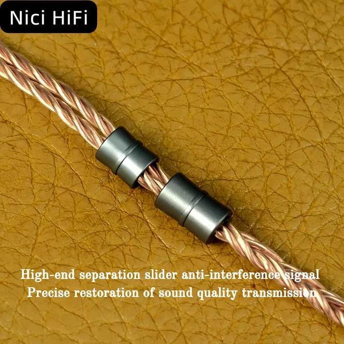 Nici HiFi-13 cablu iem in ear (4pin XLR la 2pin)