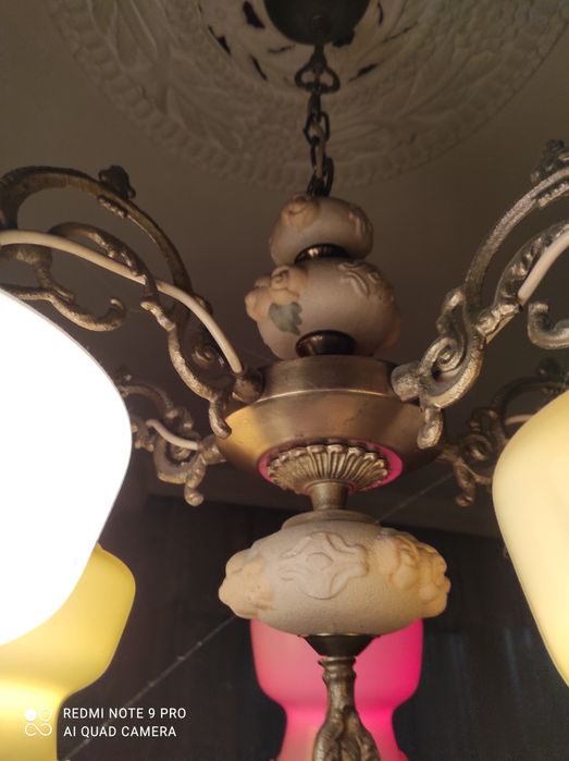 Абажур от ковано желязо