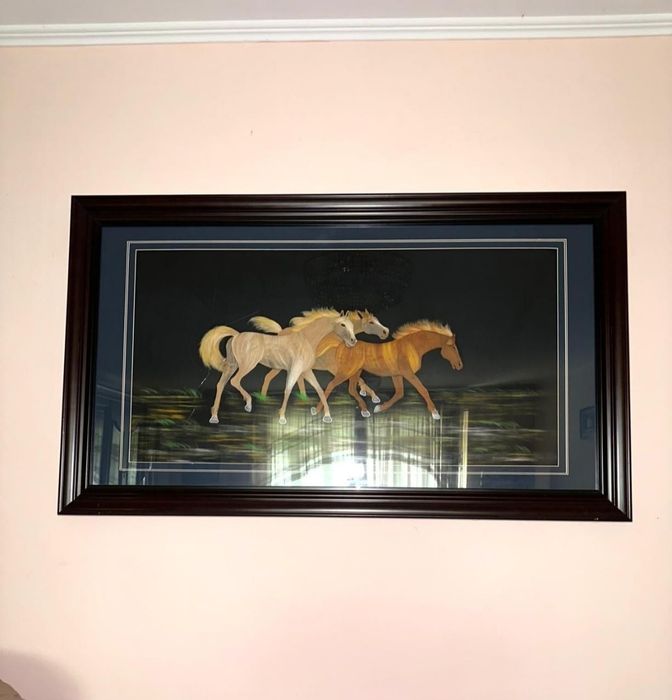 Картина в стиле "мачо-дача-хата-хаус"