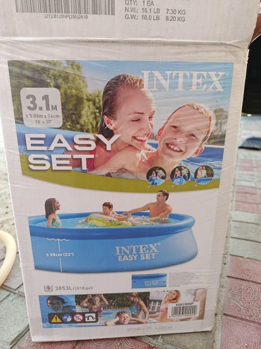 Бассейн круглый 3м на 76 глубина