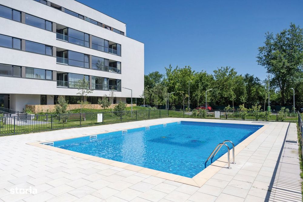 2 camere spațios, luminos + parcare | Atria Urban Resort | piscină |