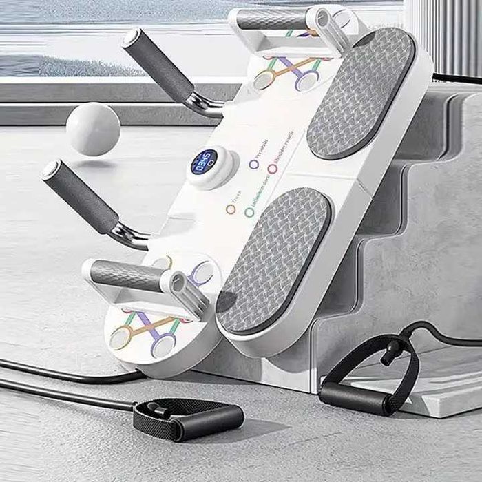 Aparat multifunctional fitness pentru exercitii acasa si in aer liber