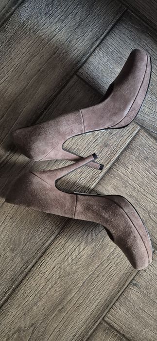 Pantofi piele întoarsă