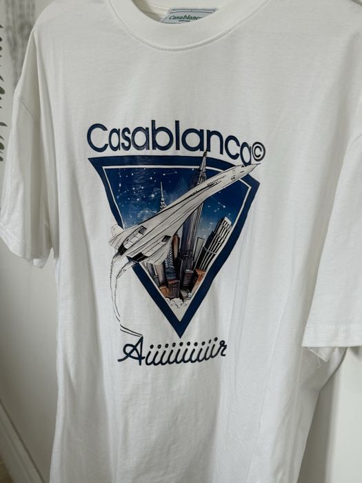 Tricou Casablanca Old money / XL  / alb