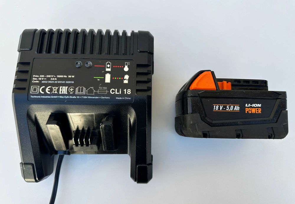 BTi A18 WKS BL - Безчетков ъглошлайф 18V 5.0Ah