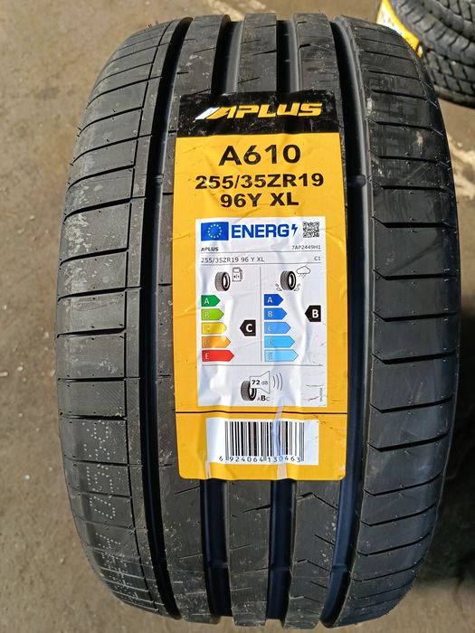 НОВИ ЛЕТНИ -19цола-255/35-1бр.-180лв."APLUS"-с монтаж и баланс