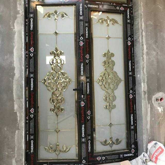 Акфа эшик Акфа ром Витраж Термо   Akfa eshik Akfa rom Vitraj Termo