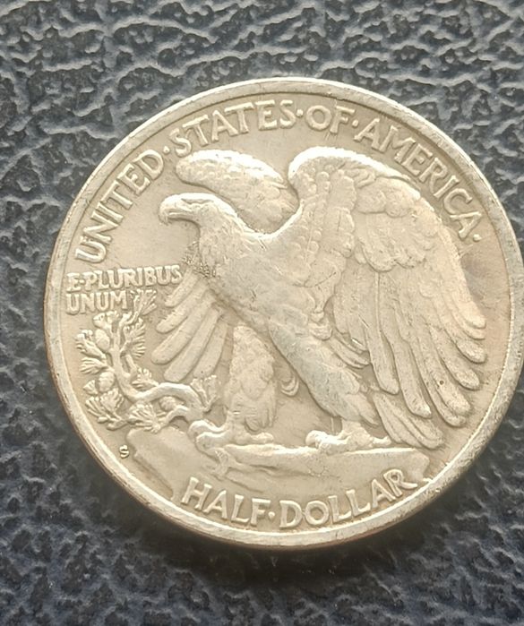 Moneda half dolar american 1920