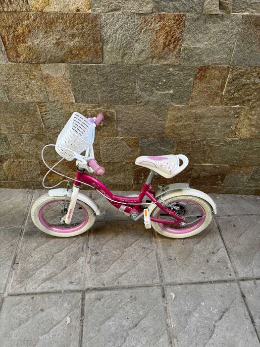 Детски велосипед BYOX FLOWER 14'' РОЗОВ