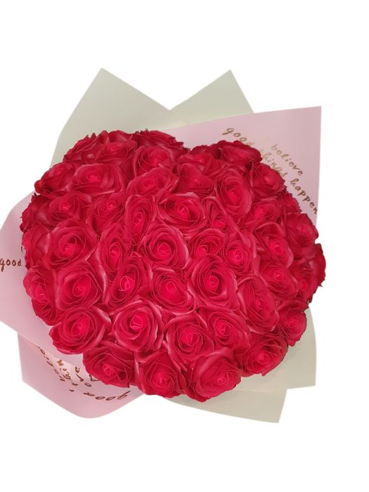 Buchet 51 trandafiri de sapun premium