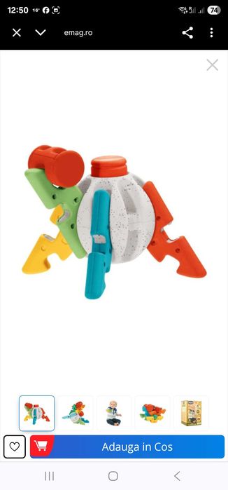 Chicco jucarie transforma mingiuta