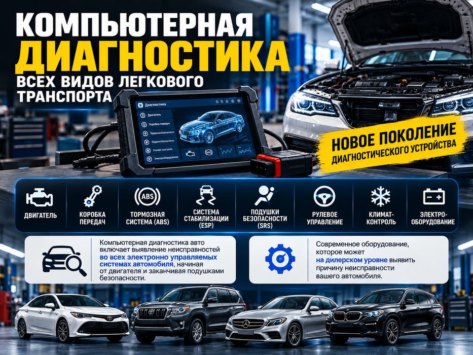 Компьютерная диагностика автомобиля