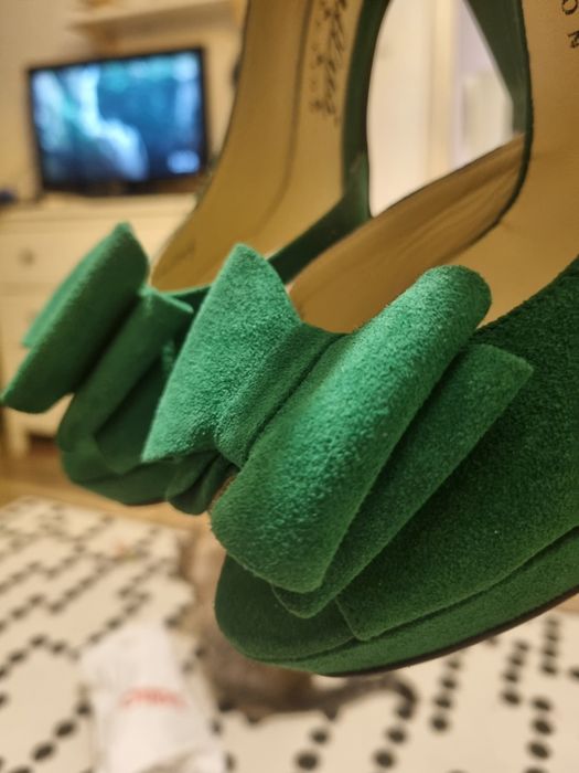 Pantofi noi femei piele intoarsa naturala marimea 40 nu Musette, Aldo