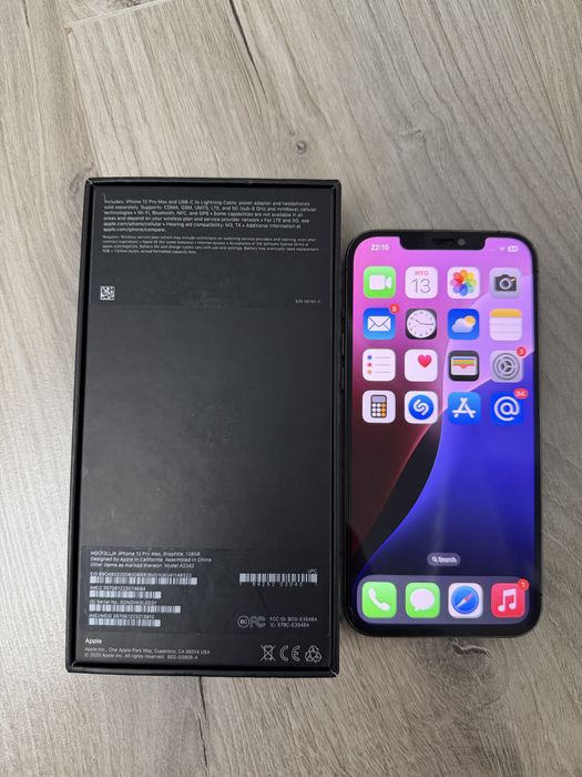 iPhone 12 Pro Max, Graphite, 128Gb, 76%