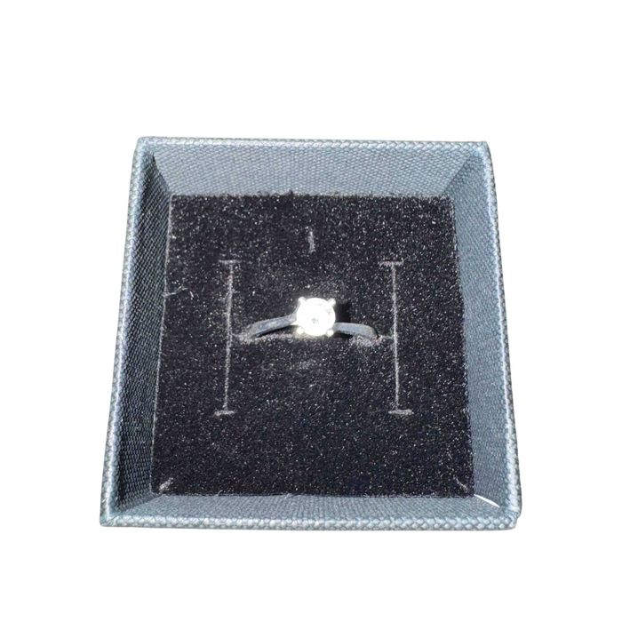 Пръстен 14к Бяло Злато С Камък | Gold | Bqlo Zlato