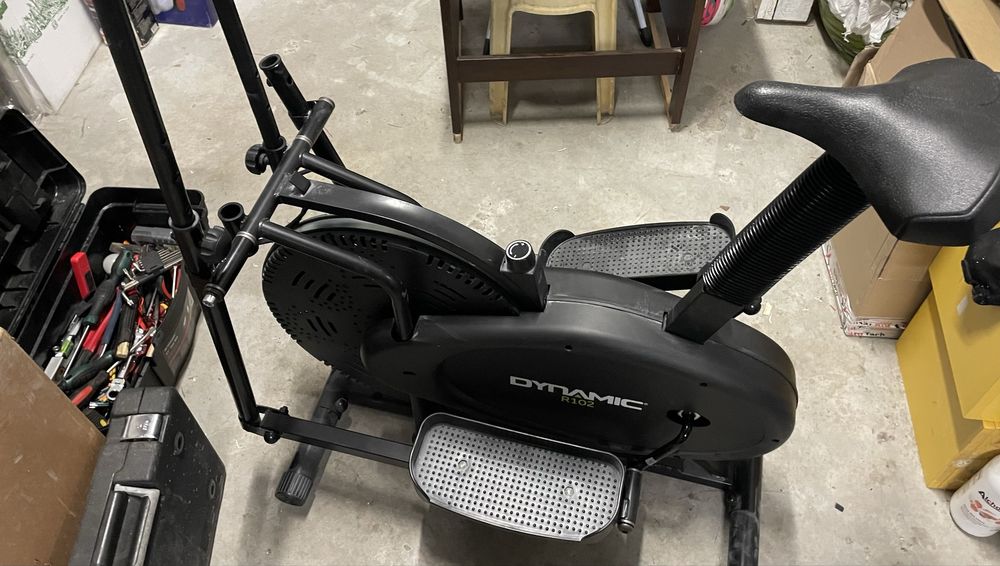 Bicicleta eliptica cu șa Dinamic R102,greutate max utilizator 100kg