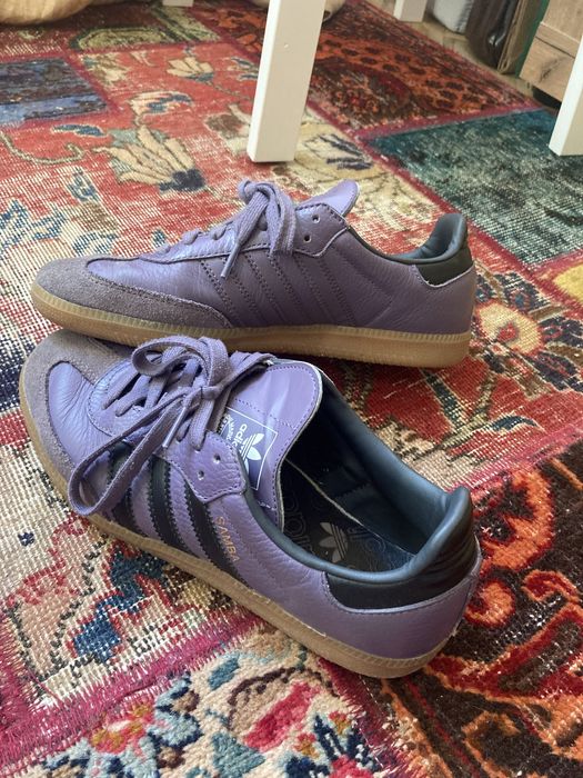 Adidas Samba purple