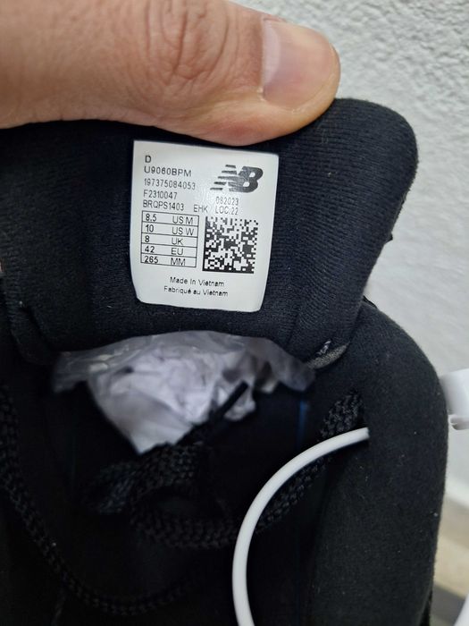New balance 9060 black