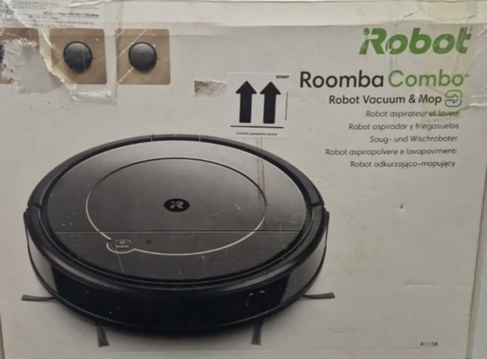 Нов робот моп и прахосмукачка iRobot  roomba combo