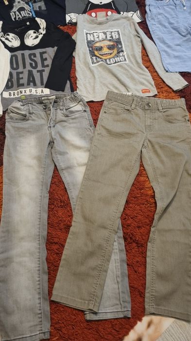 Lot 11 bluze_pantaloni 134-140 /9-10 ani