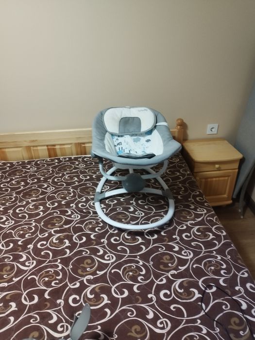 Cangaroo Електрическа люлка Woodsy и шезлонг 2в1