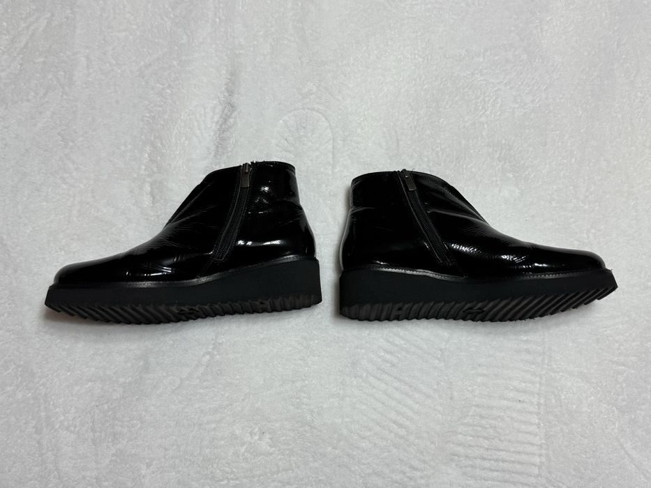 Botine Piele Lucioasă Damă