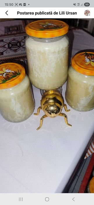 Miere naturala de albine .Livram la domiciliu